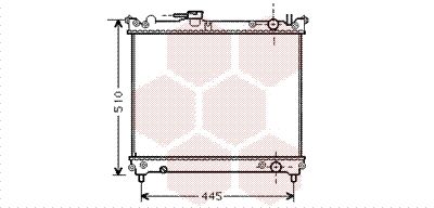 VAN WEZEL Radiators, Motora dzesēšanas sistēma 52002024